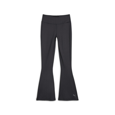 Спортивные леггинсы Puma Studio Yogini Luxe Flare Женские черные спортивные повседневные 523