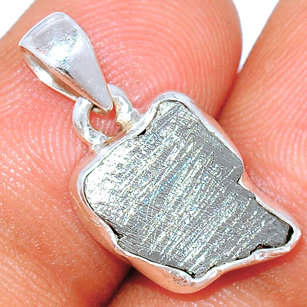 Etching Iron Meteorites Del Campo, Argentina 925 Silver Pendant Jewelry BP81342のeBay公認海外通販｜セカイモン