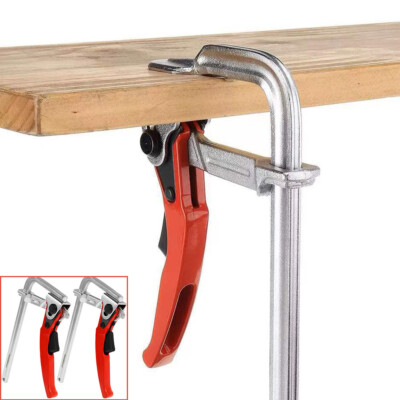 Ratcheting Table Clamp 2Pcs,Quick Release Bar Clamp Alloy Steel Track Saw Clamp