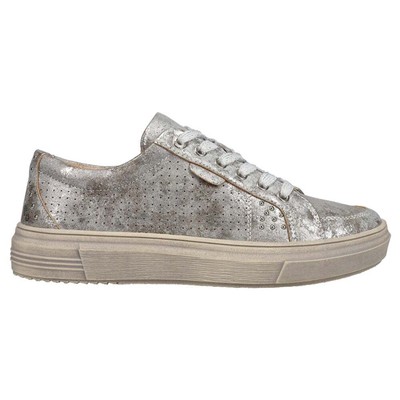 

Corkys Down Time Metallic Lace Up Womens Silver Sneakers Повседневная обувь 51-0139-S, Серебряный, Corkys Down Time Metallic Lace Up