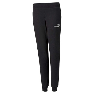 

Puma Essentials Sweatpants Youth Boys Size  Повседневные спортивные штаны 845808-01, Черный, Puma Essentials Sweatpants Youth