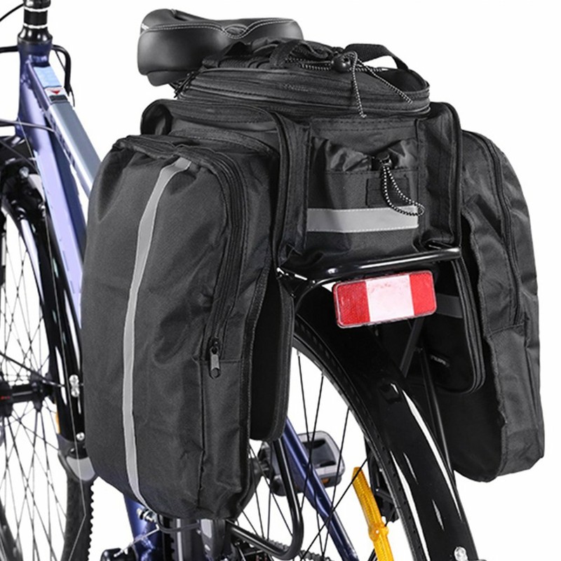 Fahrradtasche Satteltasche Gepäcktasche Packtaschen Wasserdicht Gepäckträger 1