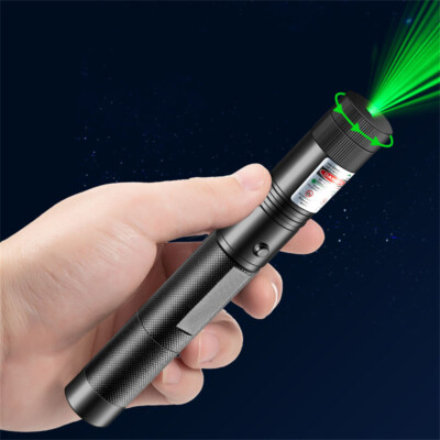 2000Miles Green Laser Pointer Pen Star Beam 1 mW USB Rechargeable Lazer Pen