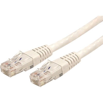 Startech C6PATCH5WH Cat6 White Cable 5ft RJ45 UTP Gigabit