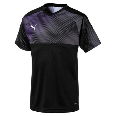 

Puma Cup V Neck Short Sleeve Soccer Jersey Youth Boys Black Casual 703774-03, Черный, Puma Cup V Neck Short Sleeve Soccer Jersey Youth