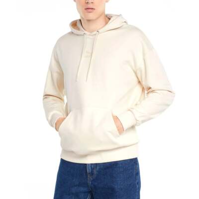 

Puma Classics Oversized Pullover Hoodie Mens Off White Повседневная верхняя одежда 532138-9