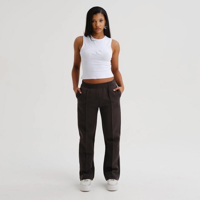 

Женские неопреновые спортивные штаны Juicy Couture Wmns Tina цвета ворона, Коричневый, Juicy Couture Wmns Tina Neoprene Trackpants