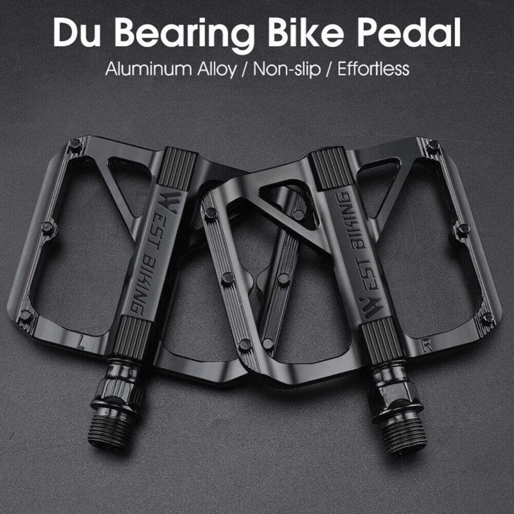 Aluminum Sealed Du Bearing Metal Flat Pedals Usa