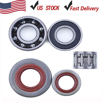 Crank Bearing Oil Seal Needle Bearing Kit For Stihl 026 MS260 MS260 PRO Chainsaw