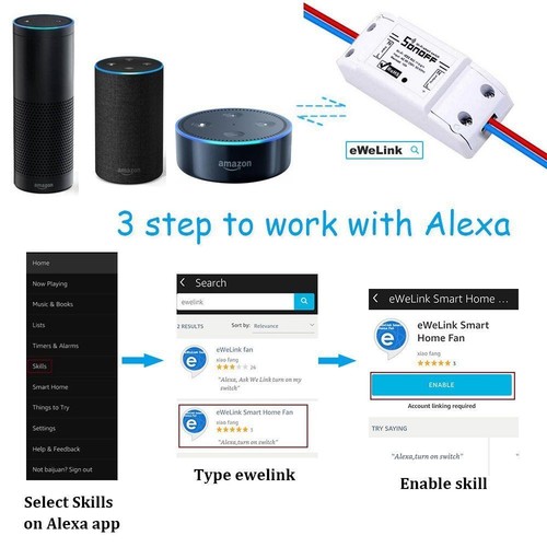 ewelink smart home fan