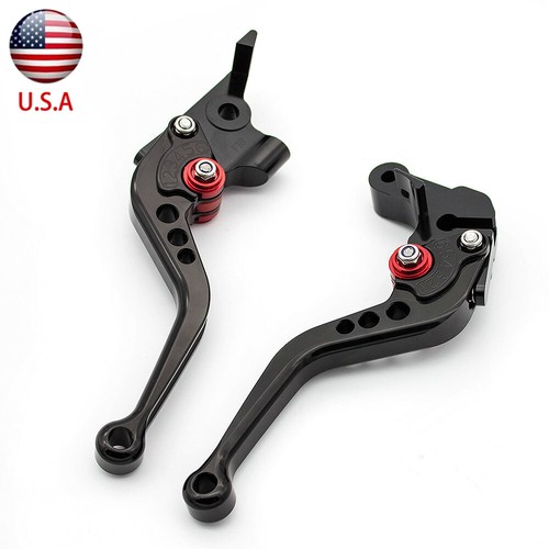 For Suzuki GSXR600 GSXR750 2011-2023 CNC Brake And Clutch Levers Short Aluminum