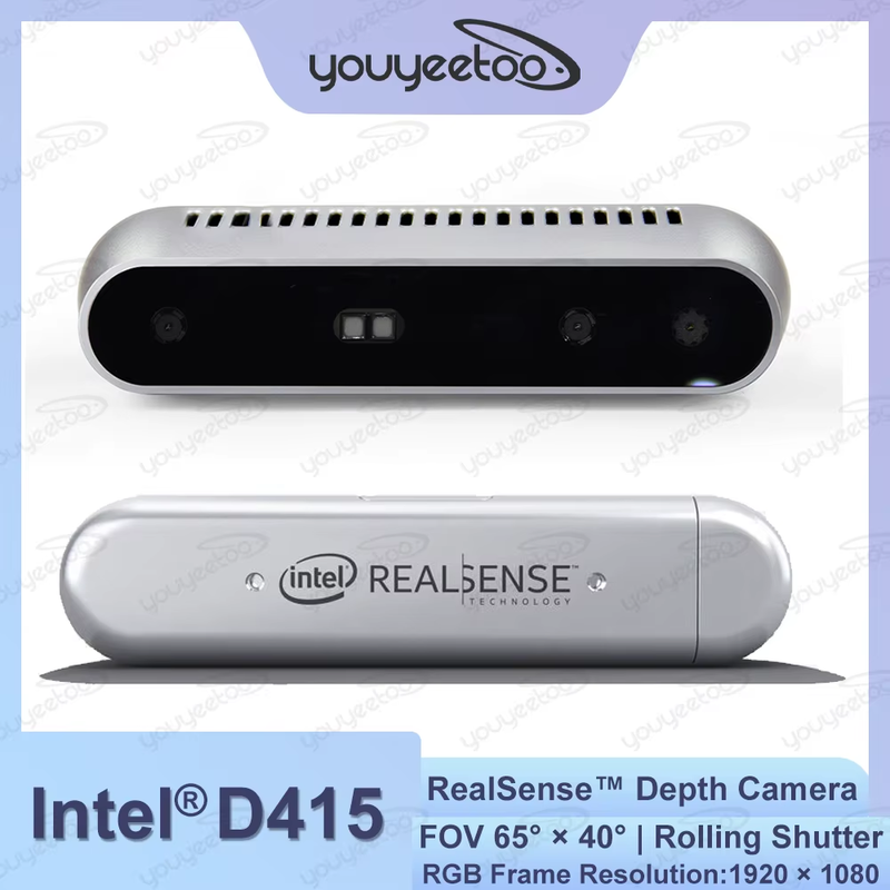 Intel RealSense Depth Camera D415 With IMU Rolling Shutter RGB Frame Rate 30fps