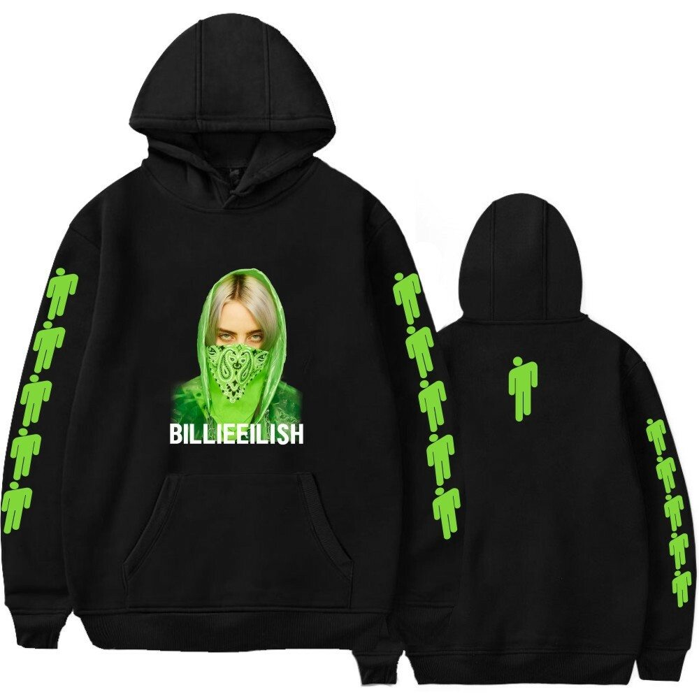 billie eilish green hoodie