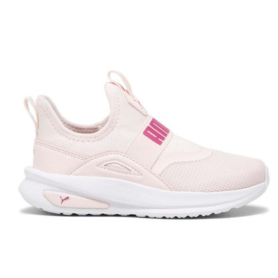 

Розовые кроссовки без шнуровки Puma Softride Enzo Evo для маленьких девочек, повседневная обувь 3783980, Розовый, Puma Softride Enzo Evo Slip On Toddler