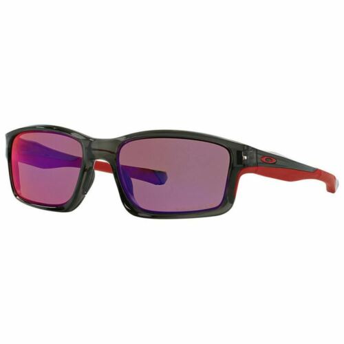 Pre-owned Oakley Chainlink Unisex Sunglasses W/red Iridium Polarized Lens Oo9247-10
