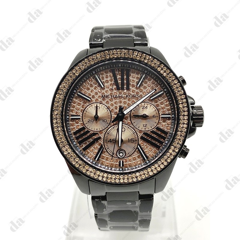 Michael Kors MK5879 Everest Black Rose Stainless-Steel  display picture 2