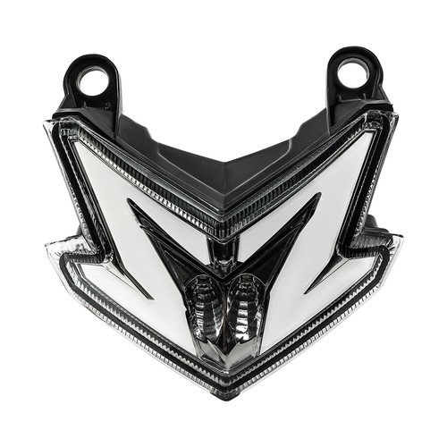 Smoke Integrated LED Tail Light Brake Turn Signal For Kawasaki