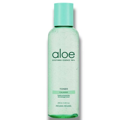 Holika Holika Aloe Soothing Essence 98% Toner 8.45fl.oz/250ml [US Free Ship]