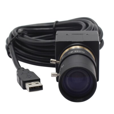 ELP 4K HD Webcam MJPEG 30fps 3840*2160 USB2.0 Camera w/ 2.8-12mm Varifocus  Lens