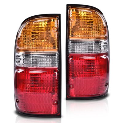 Pair Tail Lights Brake Lamp Assembly Fit For 01-2004 Toyota Tacoma LH & RH Side