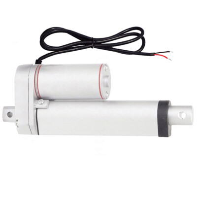 4" Inch Linear Actuator 100mm Stroke 1500N 330 Pound Lift 12V DC Electric Motor