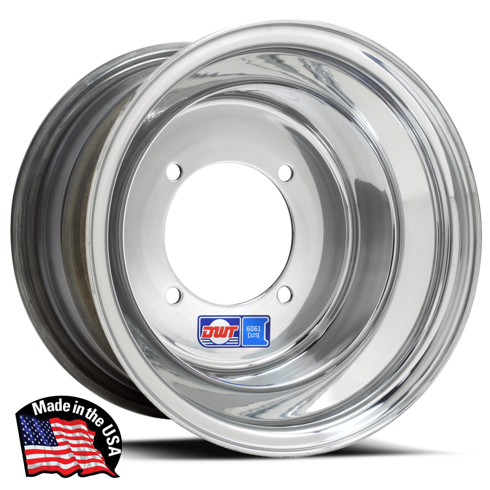 DWT Polished Front Rear Wheel Rim 8 DWT Polished Front Rear Wheel Rim 8