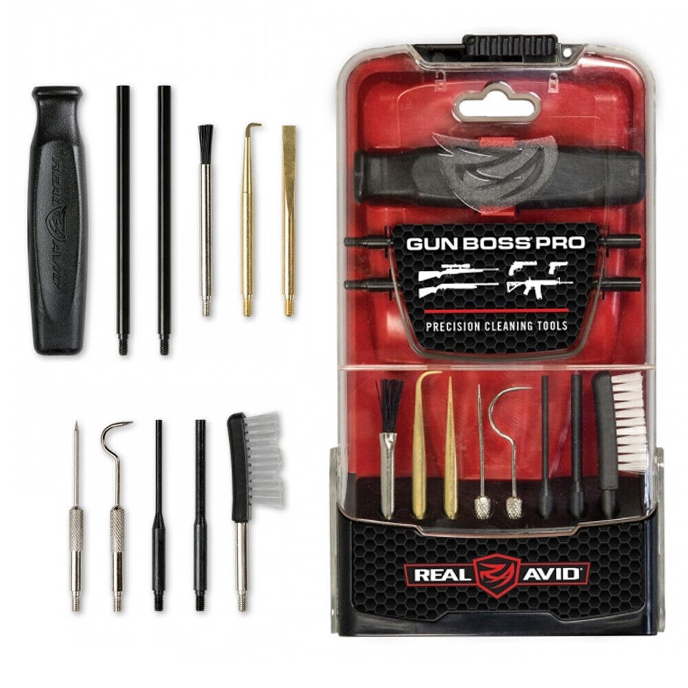 REAL AVID Precision Cleaning Kit Set Gun Pistol Weapon Unive