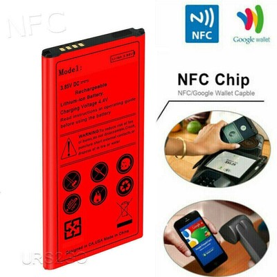 [NFC Chip] 7220mAh Extended Slim Battery for Samsung Galaxy Note 4 SM-N910A
