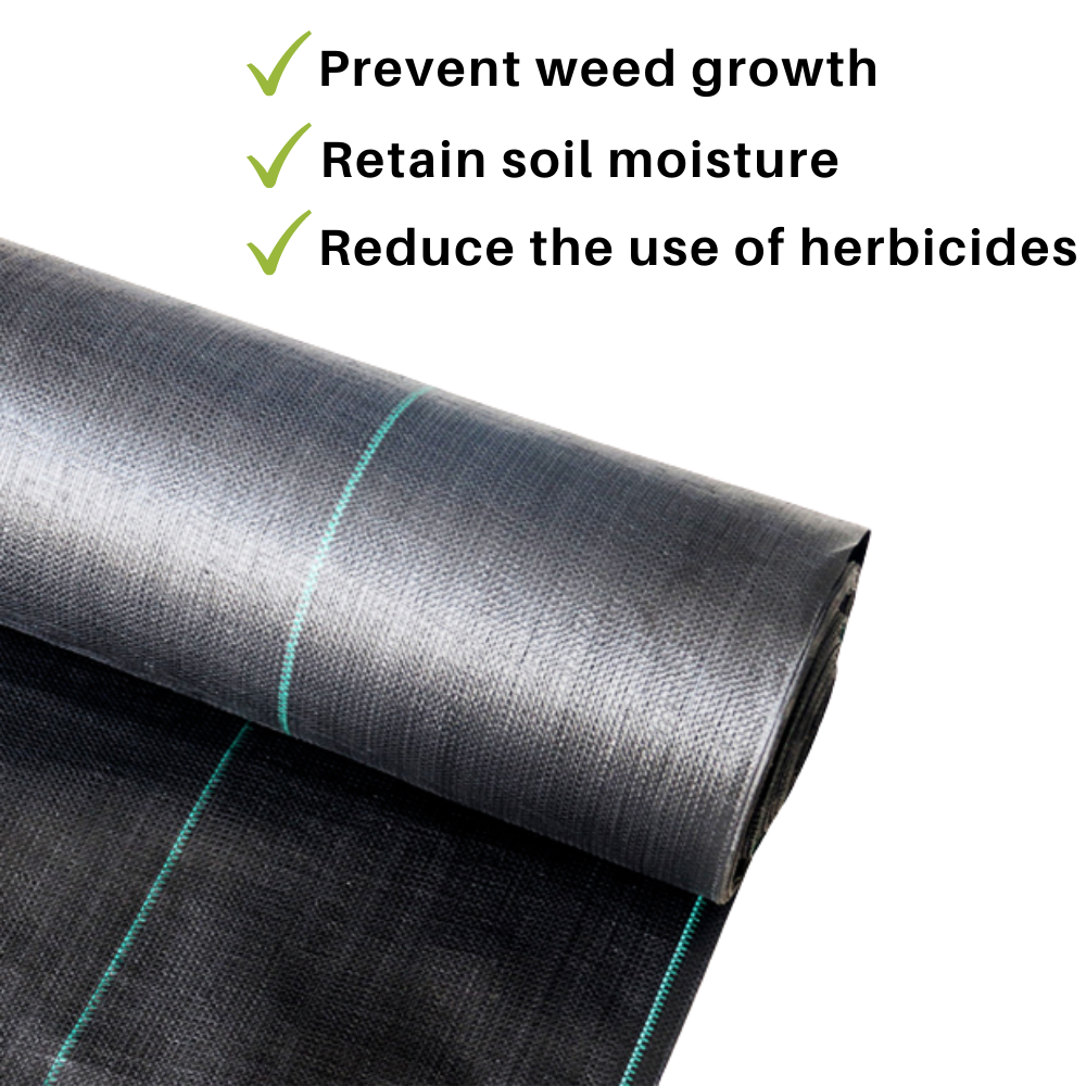 Heavy Duty Landscape Fabric 100 GSM, Weed Barrier, Garden Mat, Different Sizes