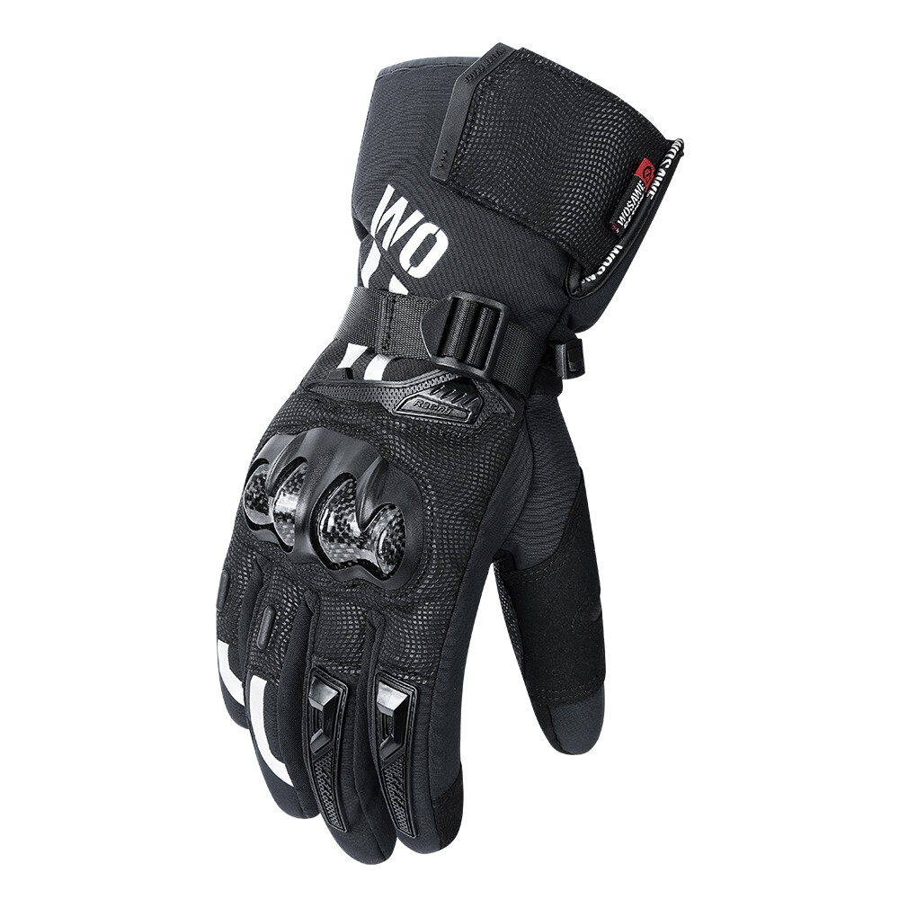 WOSAWE Motorbike Riding Warm Gloves ATV Windproof Protective Gloves Touchscreen