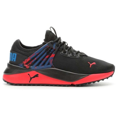 

Черные кроссовки для мальчиков Puma Pacer Future Splatter на шнуровке, повседневная обувь 38828, Черный, Puma Pacer Future Splatter Lace Up Youth