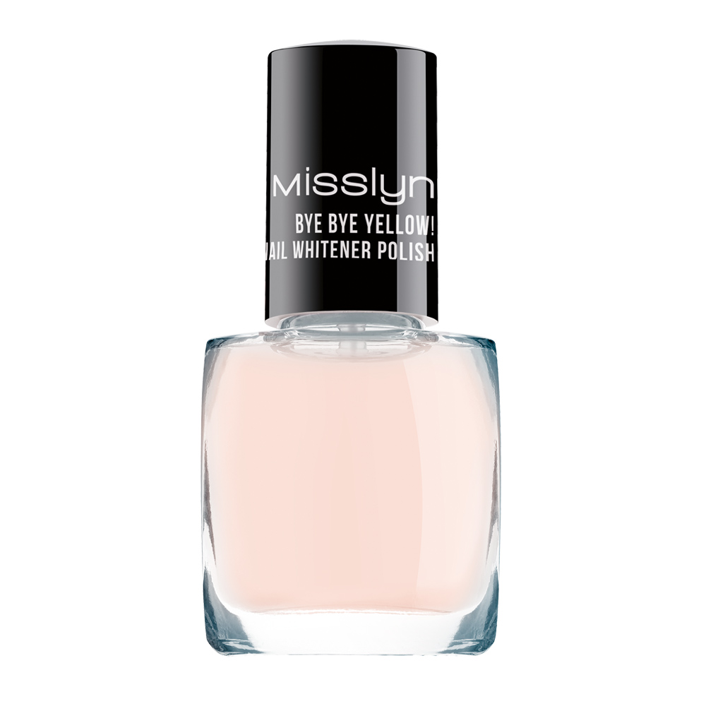Misslyn BYE BYE YELLOW NAIL WHITENER POLISH - Nagel-Aufheller, 10 ml