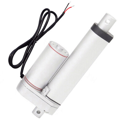4" Inch Linear Actuator 100mm Stroke 1500N 330 Pound Lift 12V DC Electric Motor