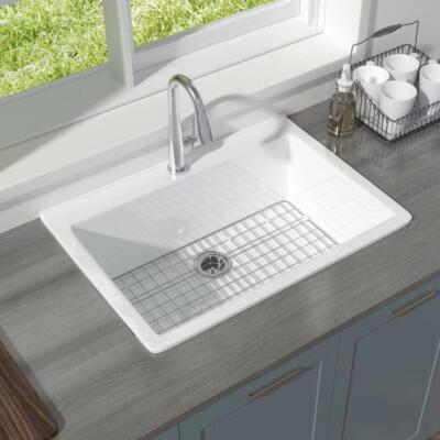 Erik Klein Wolterink キッチンポートレイツ ウォルテリンク HOMLYLINK Drop-in Kitchen Sinks 1-Faucet Hole with Bottom