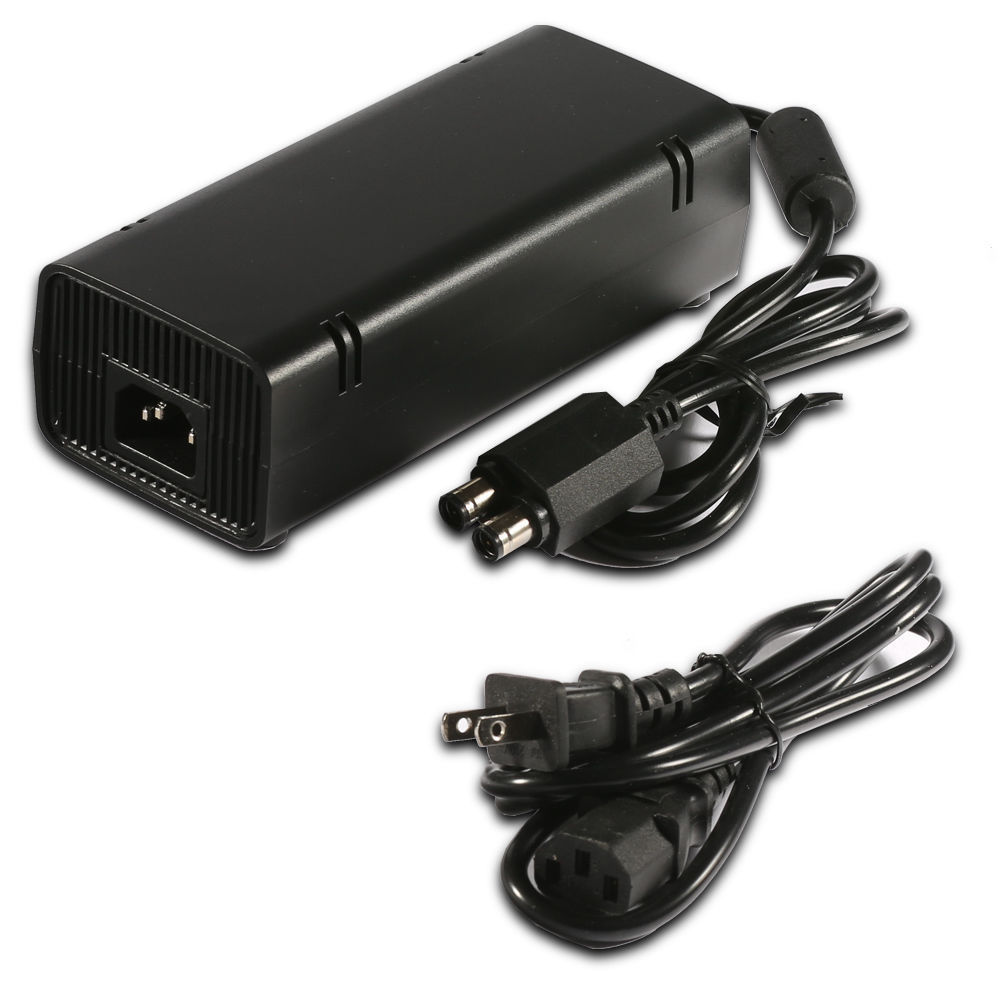 AC adapter Power Supply Charger Cable Cord brick for Xbox 360 slim NEW eBay