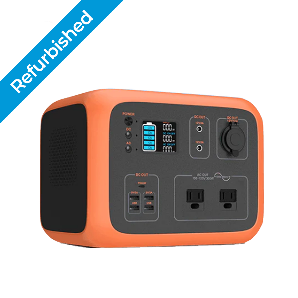 BLUETTI AC50S 500Wh/300W Refurbished Portable Power Station for Outdoor Camping