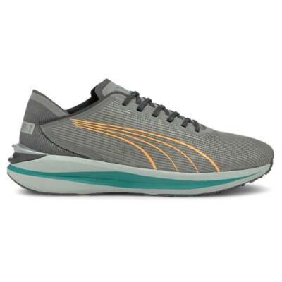 

Мужские серые кроссовки Puma Electrify Nitro Wtr, повседневная обувь для бега 195266-01, Grey, Puma Electrify Nitro Wtr Running