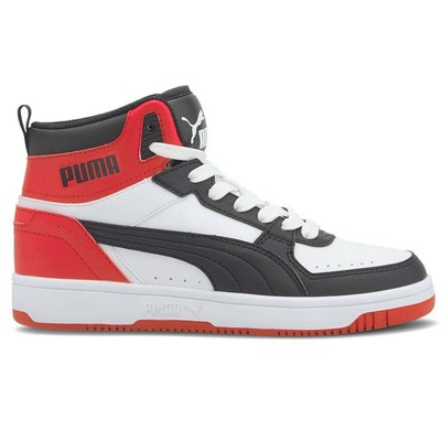 Puma Rebound Joy Lace Up Youth Boys Белые кроссовки Повседневная обувь 37468703