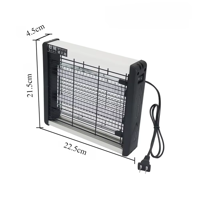 Solar Bug Zapper Outdoor Mosquito Zapper 4500V Waterproof Rechargeable Fly Trap