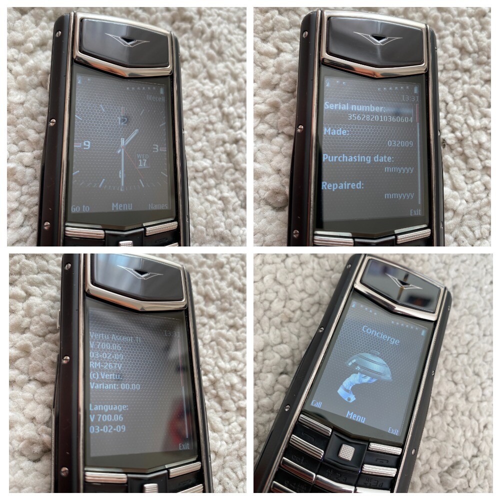 Купить Vertu Ascent Ti Ferrari Nero Limited 2009 Оригинальный Мобильный  Телефон Черный Кожаный, цена 239 490 руб — (304600924079), США