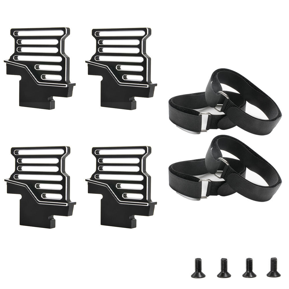 Battery Raised Holder Set RC Car Upgrade Accessory for Traxxas 1/6 4WD XTR 8S