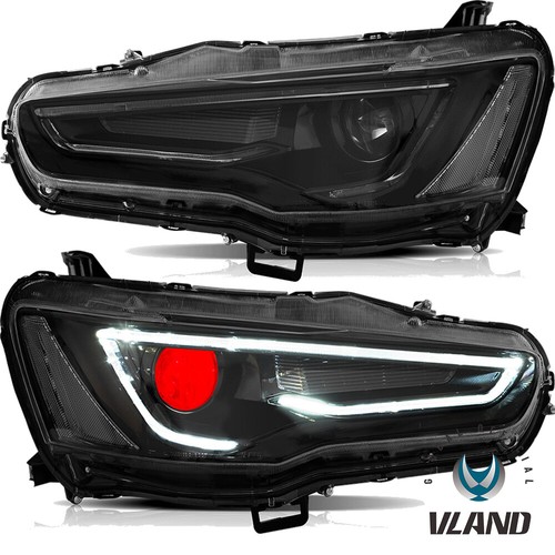 EVO ライト Archaic LED Car Lights | Headlights Assembly For Mitsubishi