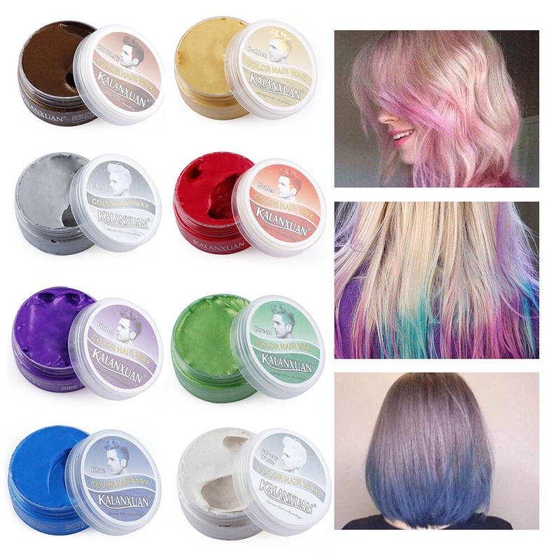 Makeup Washable Temporary Styling Pomades Hair Dye Cream Coloring