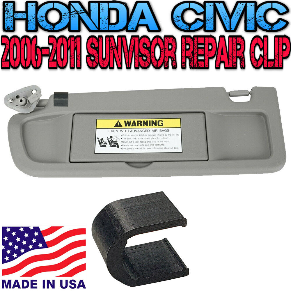 Honda Civic 2006-2011 Sunvisor Repair Brace 1pc sun visor fix ...