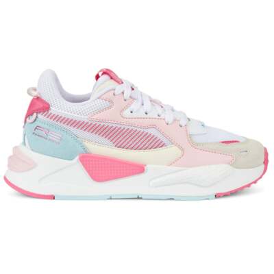 

Puma RsZ Top Lace Up Молодежные девушки Белые кроссовки Повседневная обувь 38380810, Белый, Puma RsZ Top Lace Up Youth