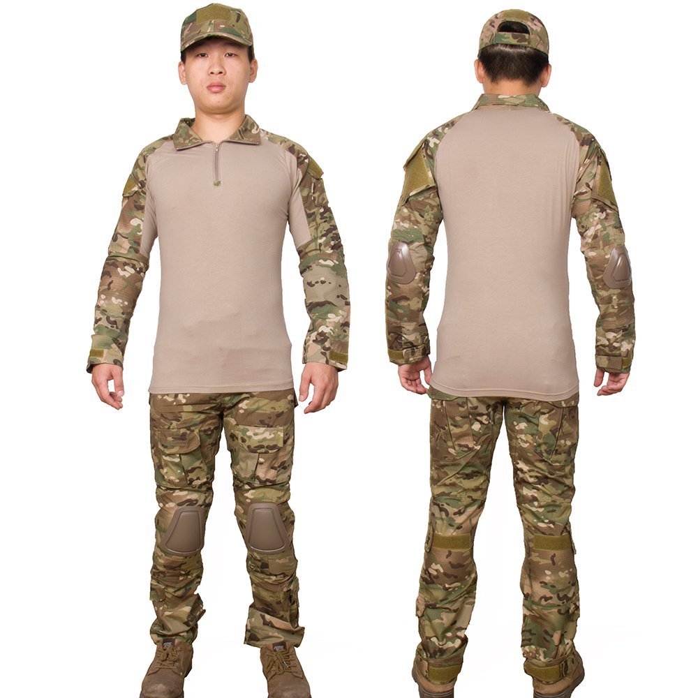 Tactical MultiCam G3 Combat Uniform Shirt & Pant Set Military Airsoft ...