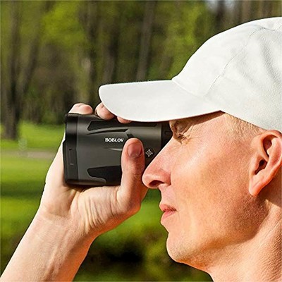 Rangefinders BOBLOV LF600AG 650Yards Golf Slope Flag-Lock Vibration 6X Black USB