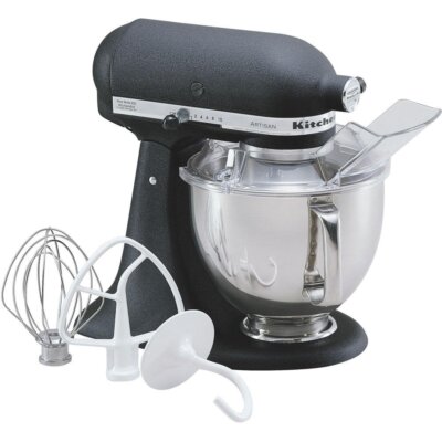 KitchenAid 5-Quart Artisan Tilt-Head Stand Mixer | Cast Iron Black