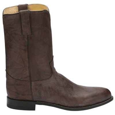 

Мужские коричневые классические ботинки Justin Boots Jackson Round Toe Cowboy 3162-JB, Коричневый, Justin Boots Jackson Round Toe Cowboy