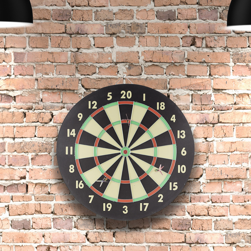 Game Room Dartboard Set with 6 Darts Set